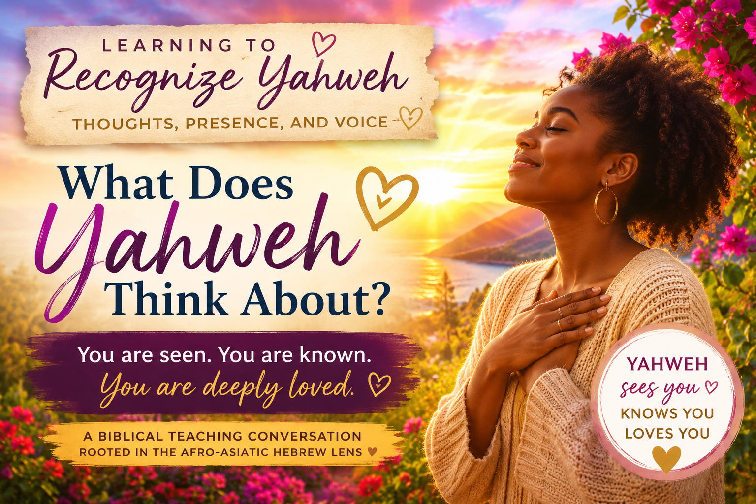 What Does Yahweh Think About?