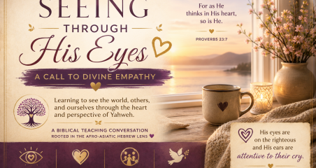 Seeing Through His Eyes: A Call to Divine Empathy